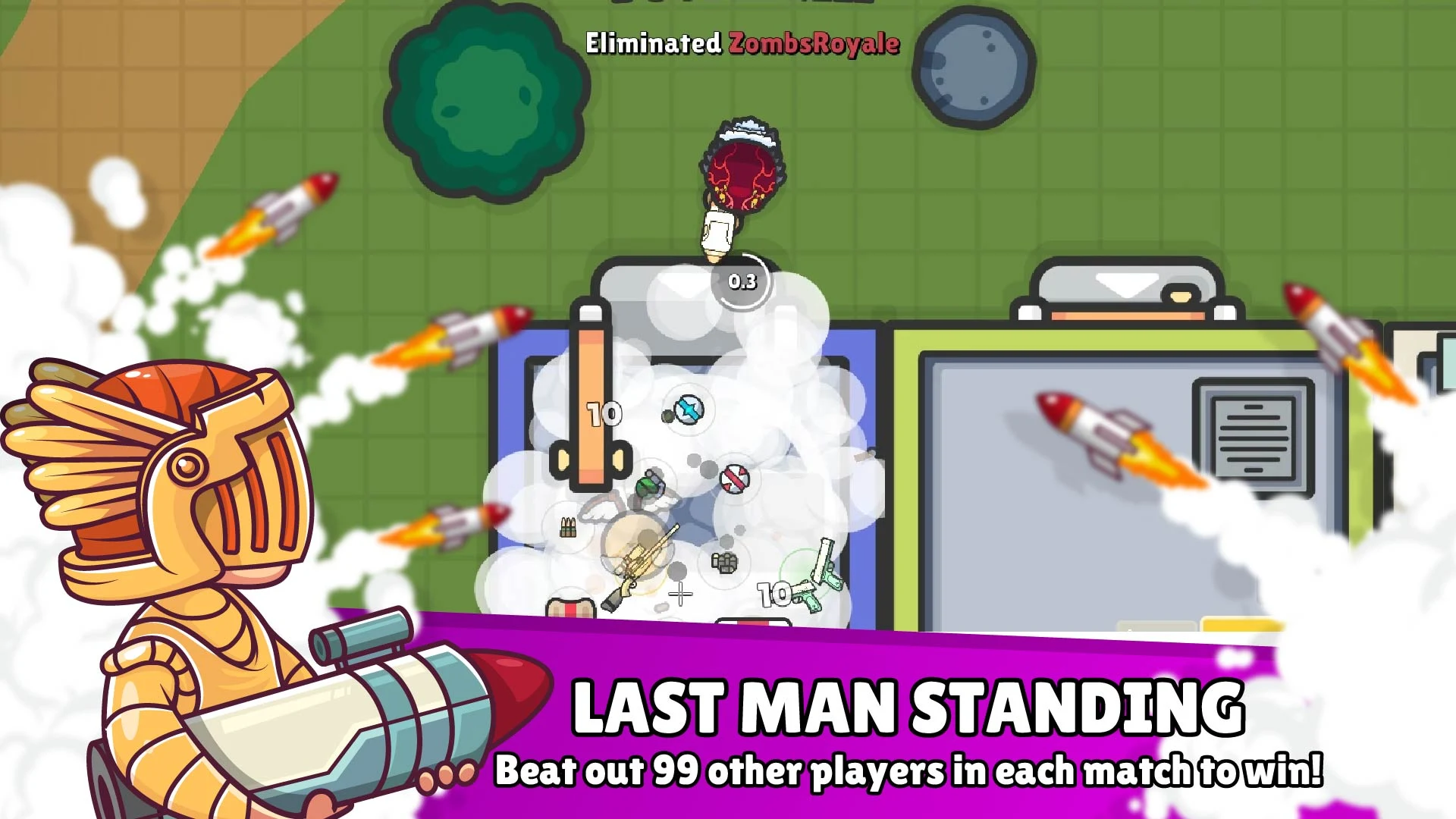 ZombsRoyale.io - Battle Royale screenshot